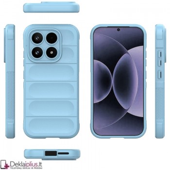 Magic Shield guminis dėklas - šviesiai mėlynas (Xiaomi 17)